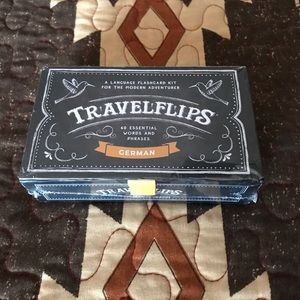 New Travelflips Flashcard Kit German 60+ Words And Phrases Complete in Box